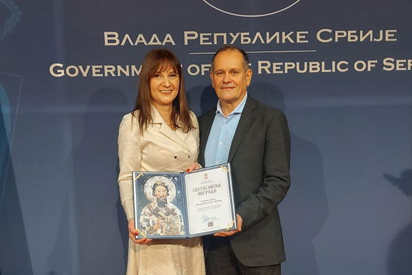 Светосавска награда за ОШ Милоје Павловић